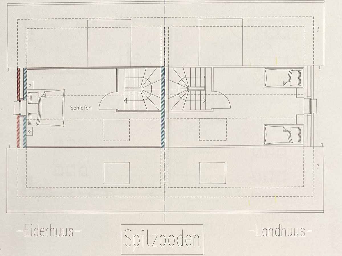 Grundriss Spitzboden