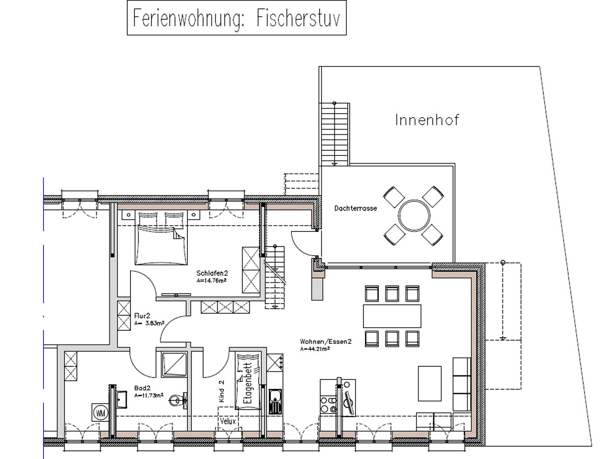 Grundriss Dachgeschoss