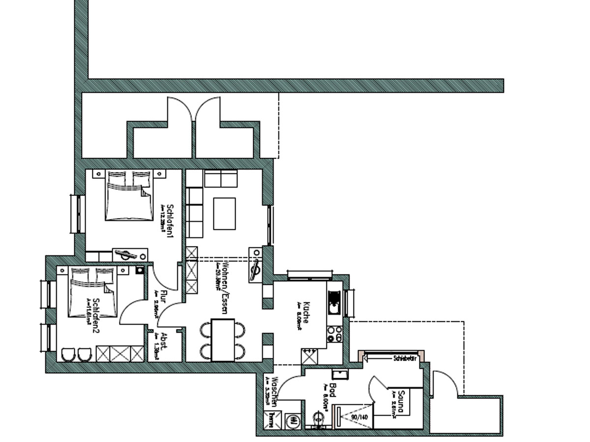 Grundriss Erdgeschoss