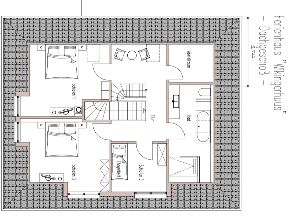 Grundriss Dachgeschoss